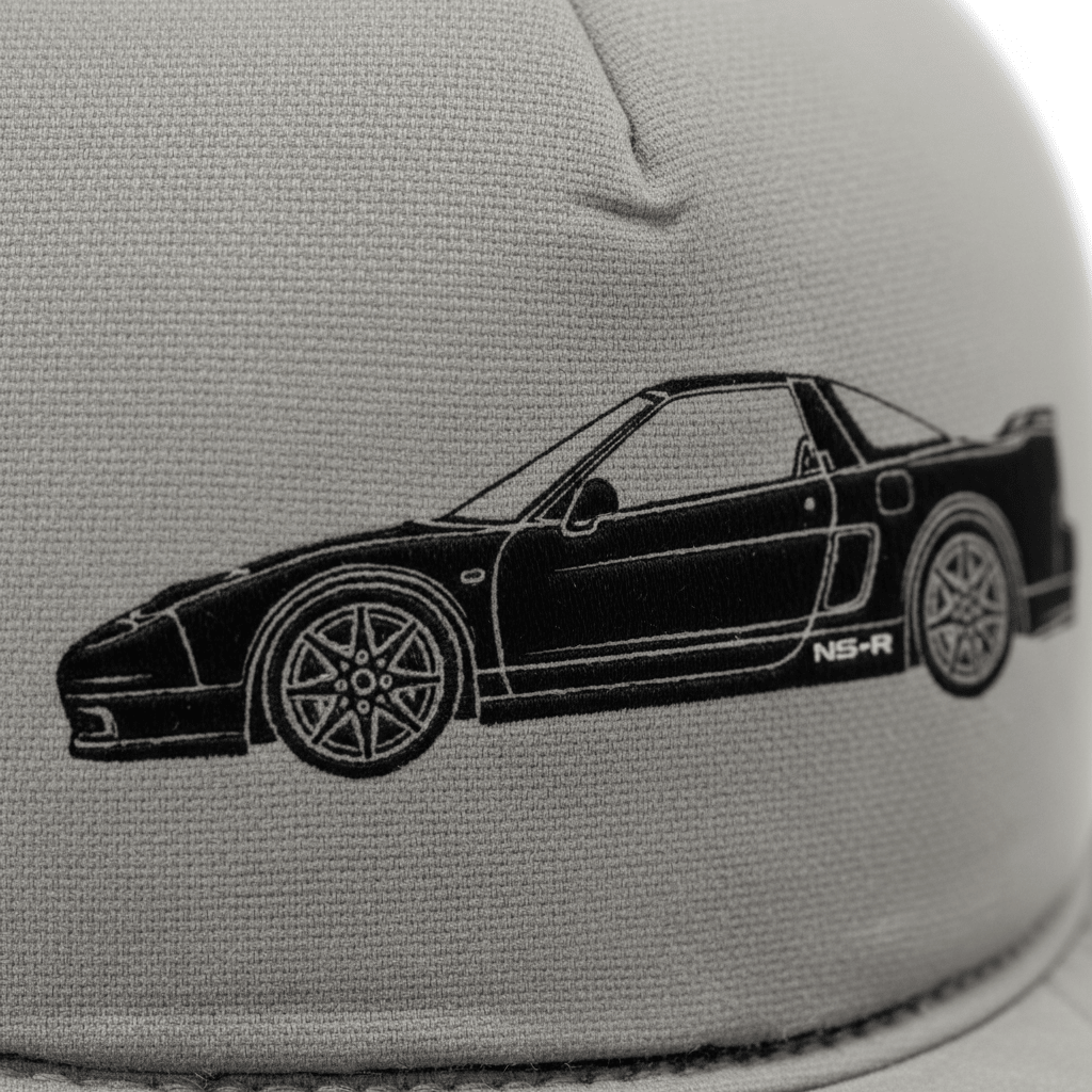 2002 Honda NSX-R Embroidered Trucker Cap - Driver's Perspective