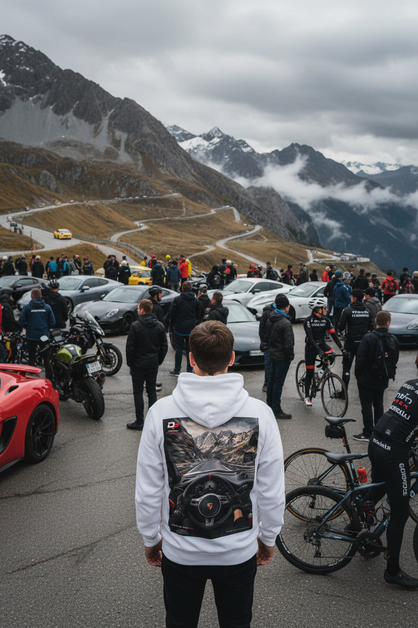 Stelvio Run 001 - Hoodie