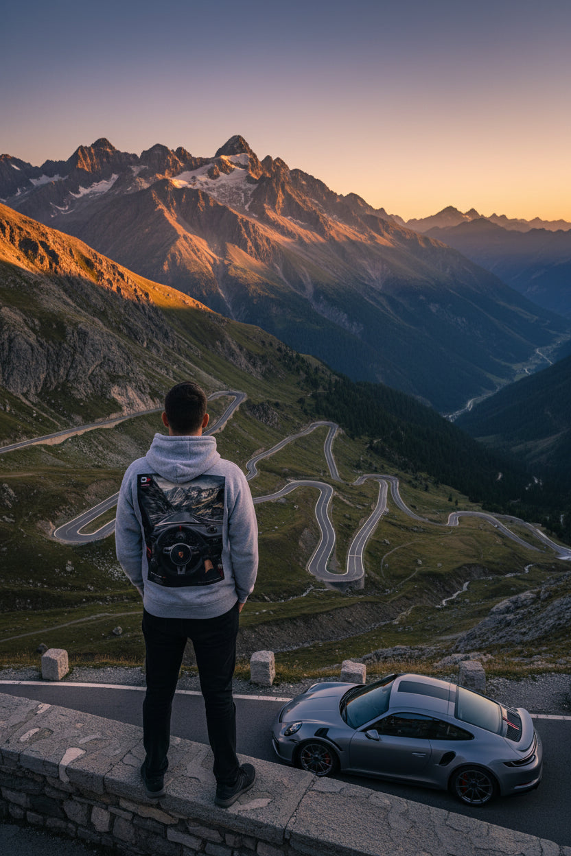 Stelvio Run 001 - Hoodie
