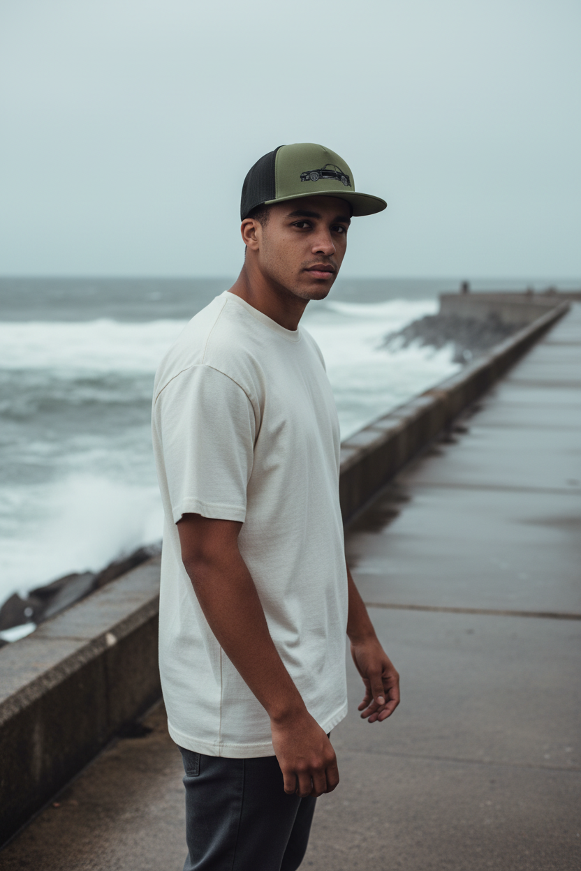 BCNR33 Embroidered Trucker Cap