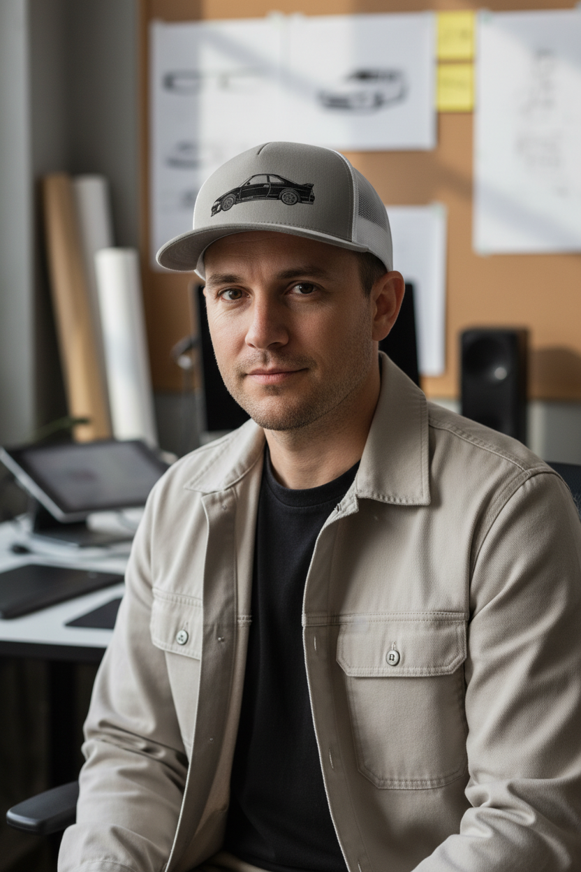 BCNR33 Embroidered Trucker Cap