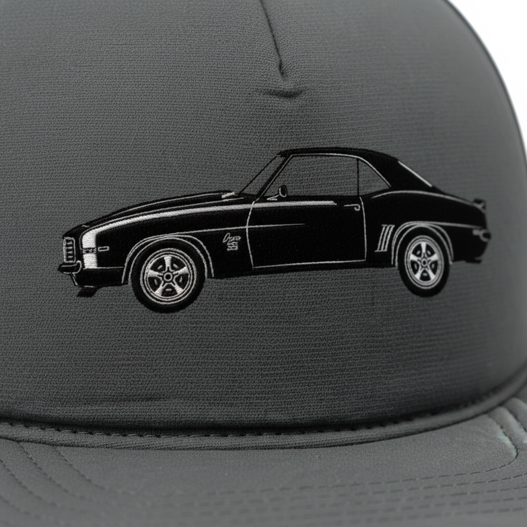 1969 Camaro SS Embroidered Trucker Cap