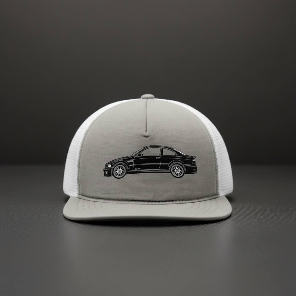 E46 M3 CSL Embroidered Trucker Cap