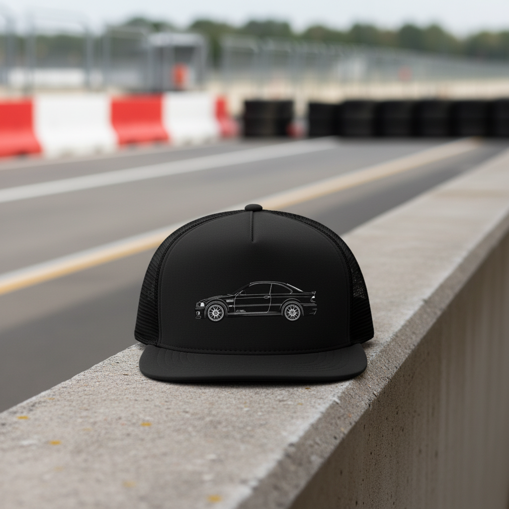 E46 M3 CSL Embroidered Trucker Cap
