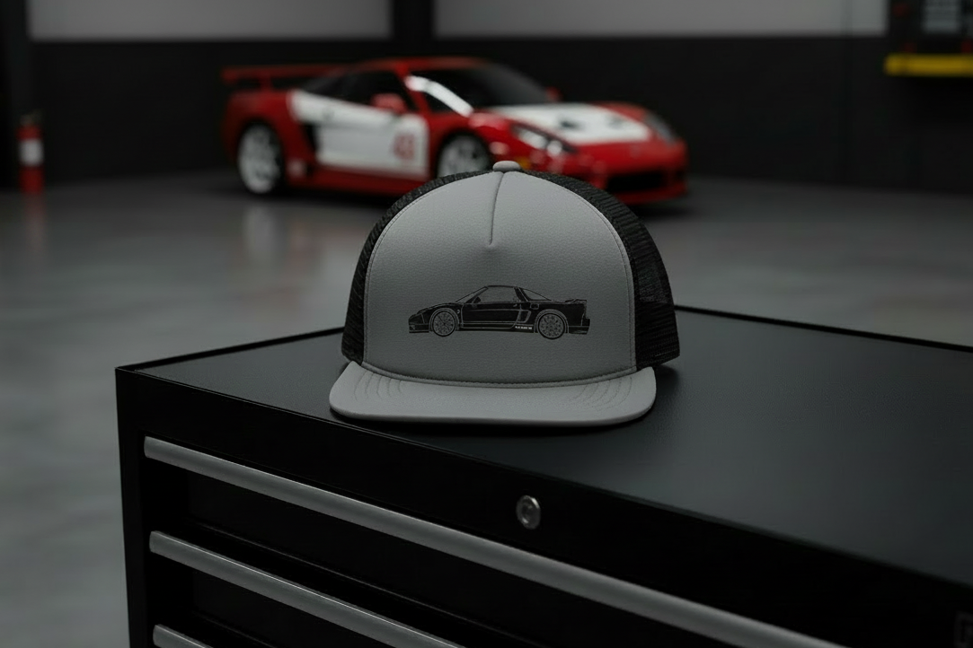 2002 Honda NSX-R Embroidered Trucker Cap