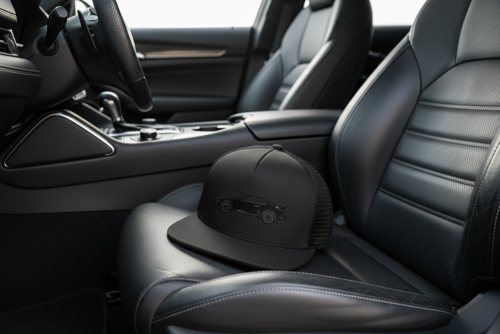 A80 Supra Embroidered Trucker Cap