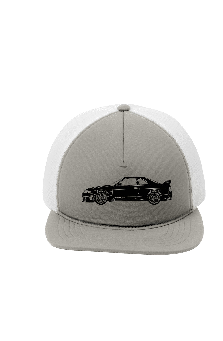 BCNR33 Embroidered Trucker Cap - Driver's Perspective