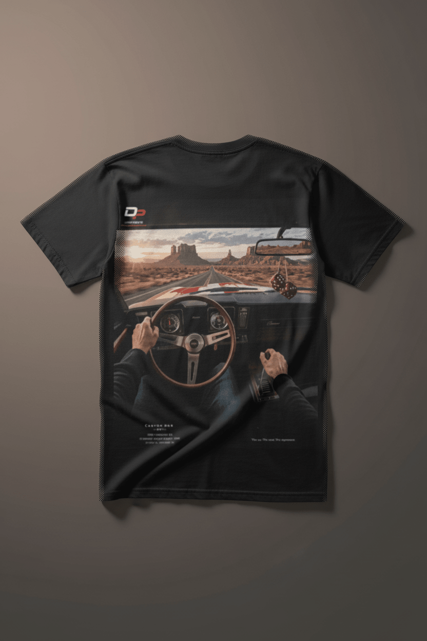 CANYON RUN 001 - TEE - Driver's Perspective