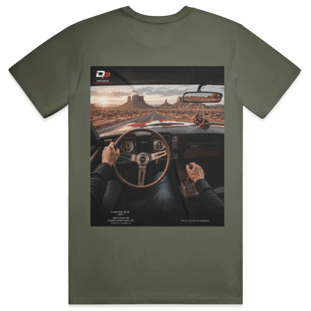 CANYON RUN 001 - TEE - Driver's Perspective