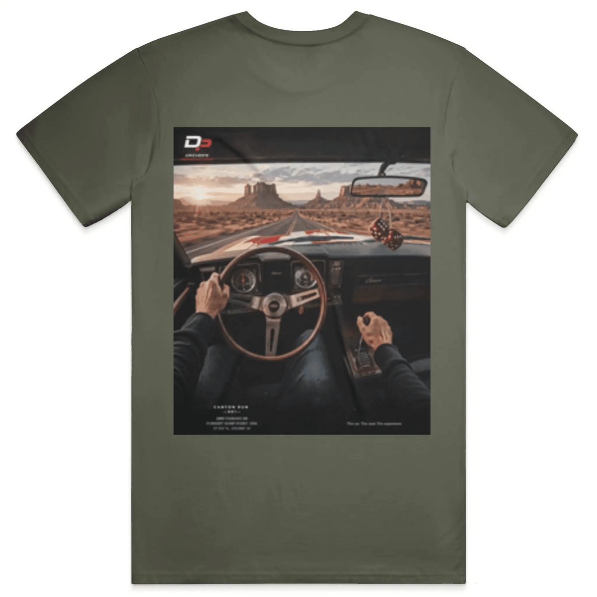 CANYON RUN 001 - TEE - Driver's Perspective