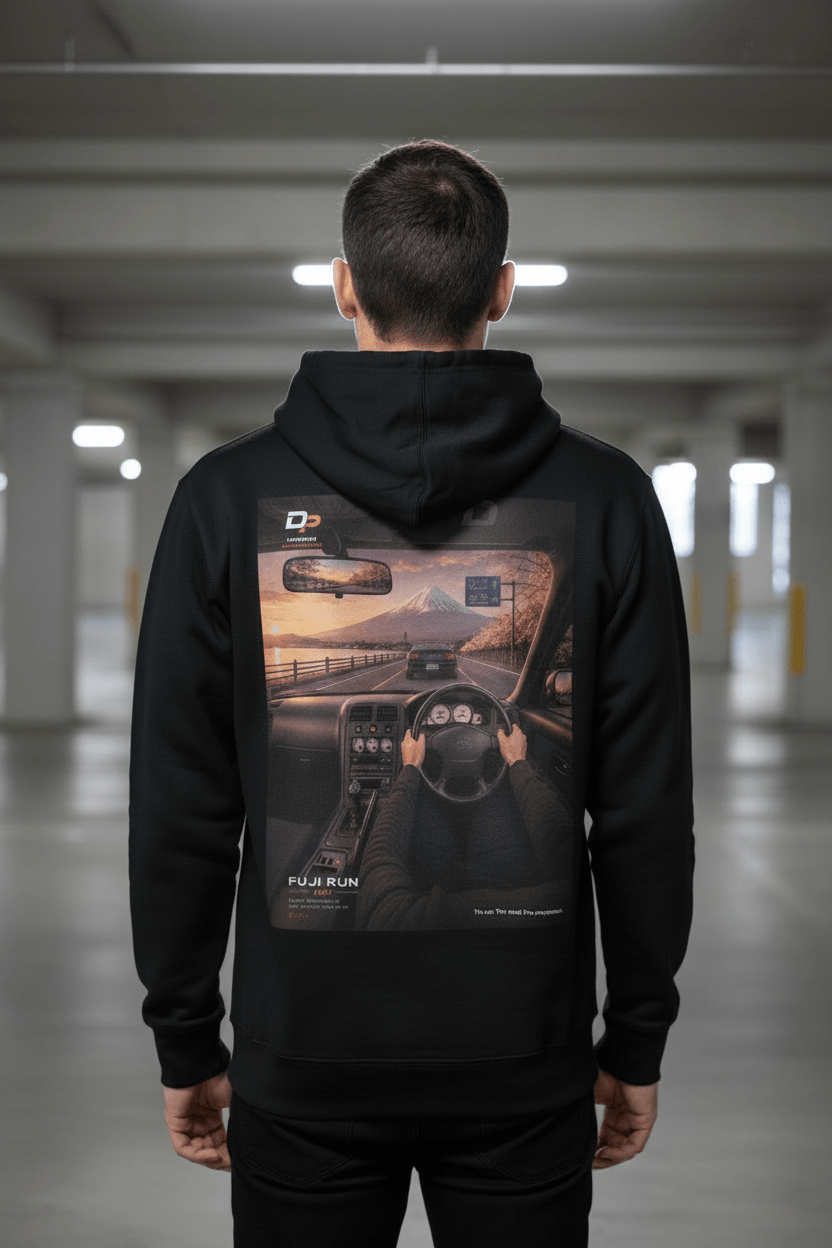 FUJI RUN 001 - HOODIE - Driver's Perspective