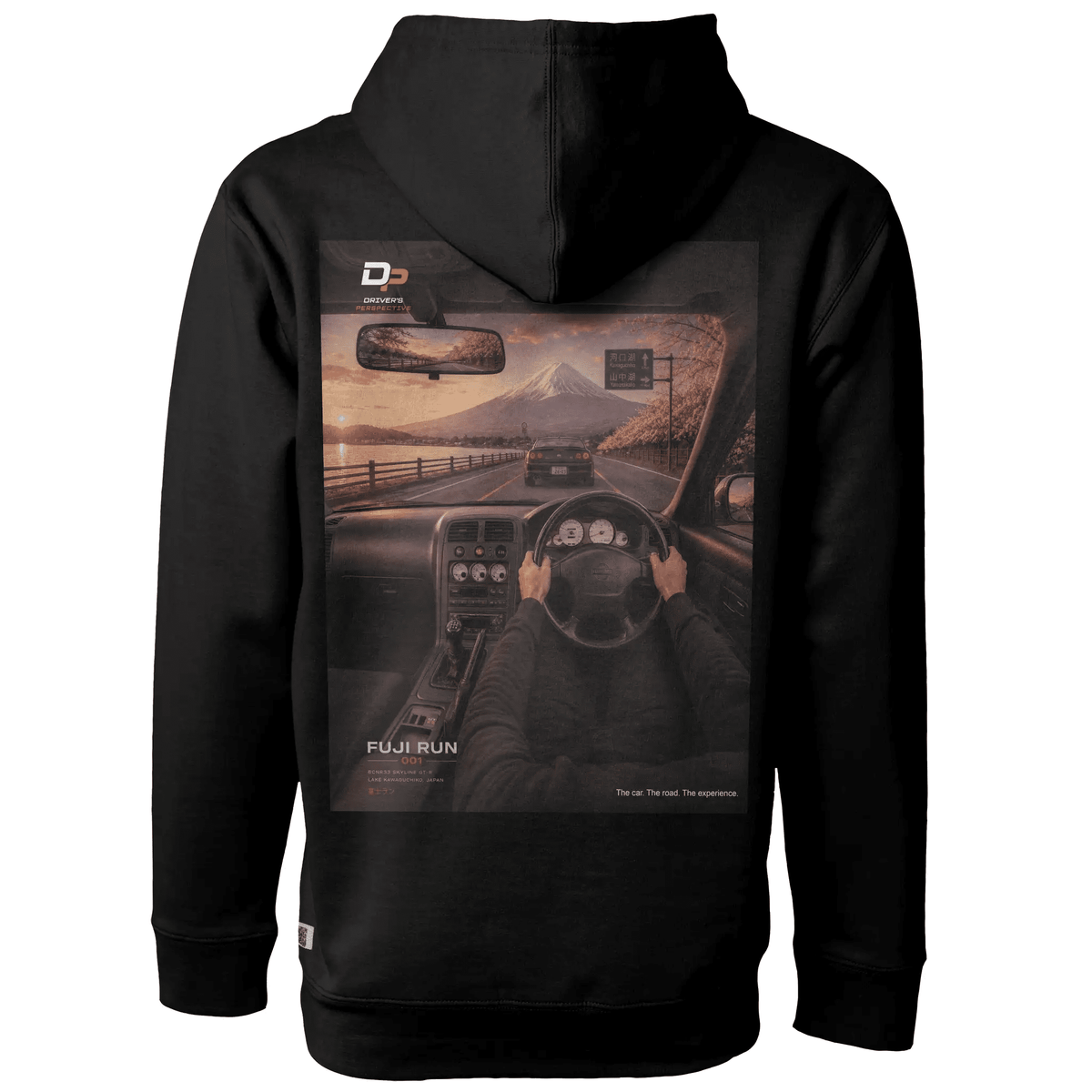 FUJI RUN 001 - HOODIE - Driver's Perspective