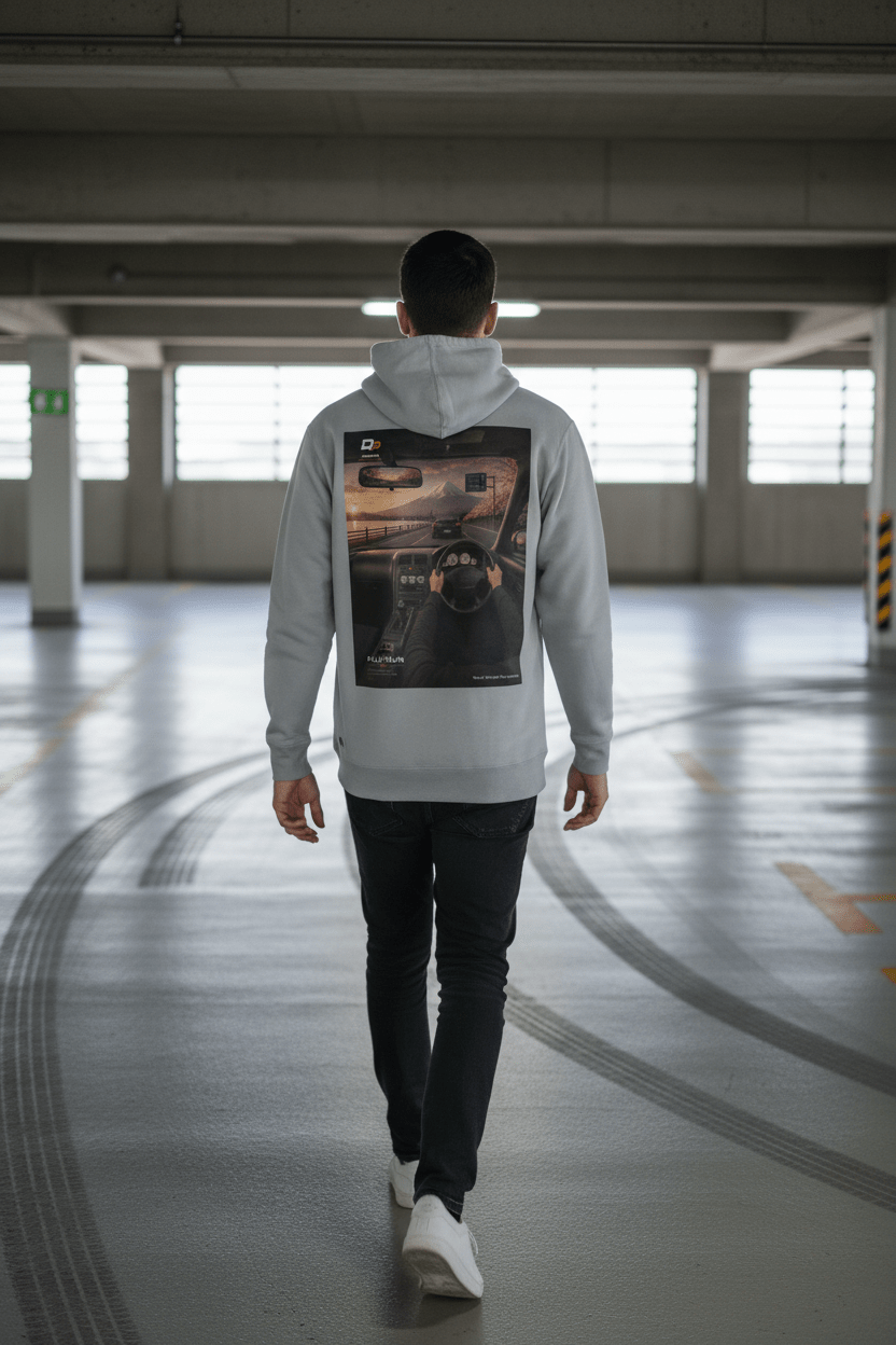 FUJI RUN 001 - HOODIE - Driver's Perspective