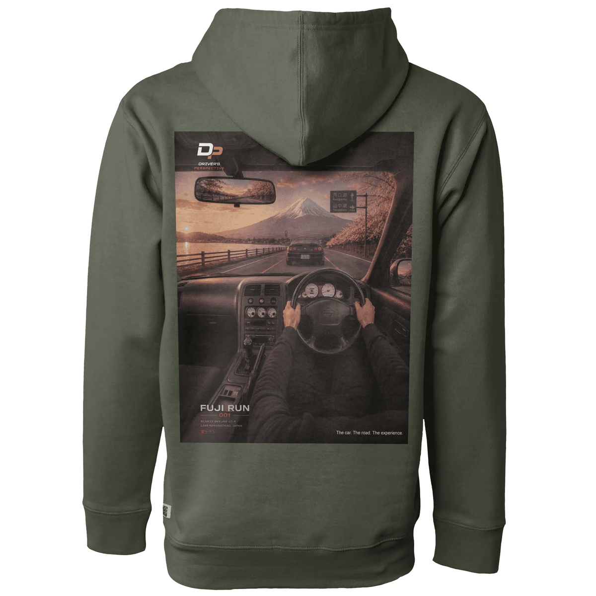 FUJI RUN 001 - HOODIE - Driver's Perspective