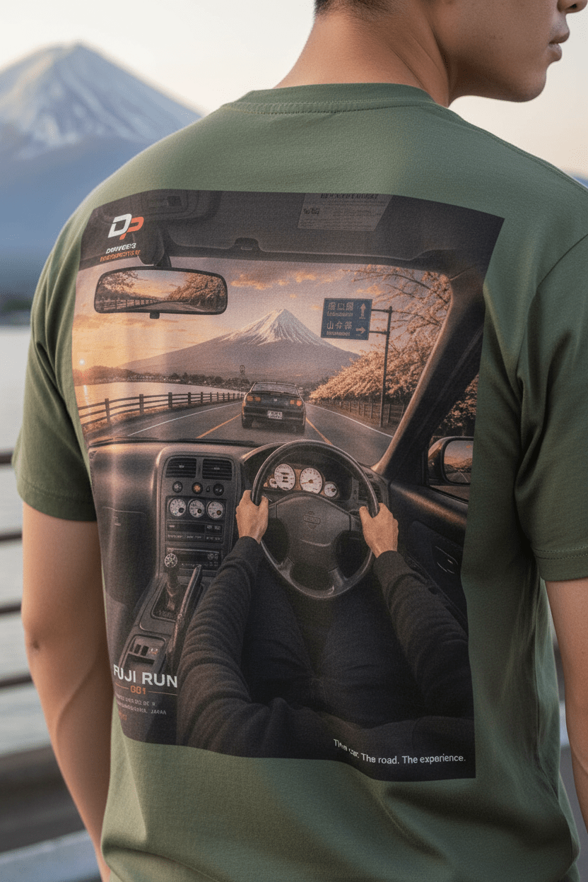 FUJI RUN 001 - TEE - Driver's Perspective