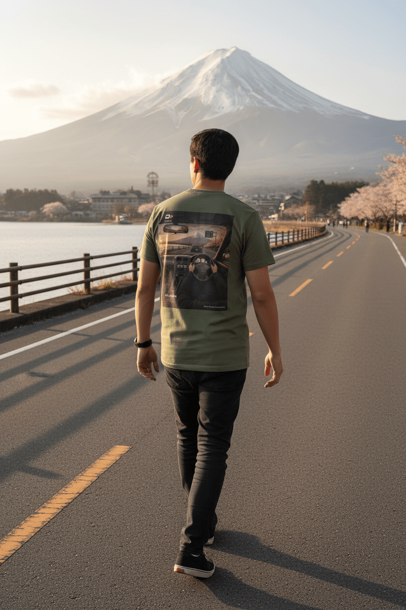 FUJI RUN 001 - TEE - Driver's Perspective