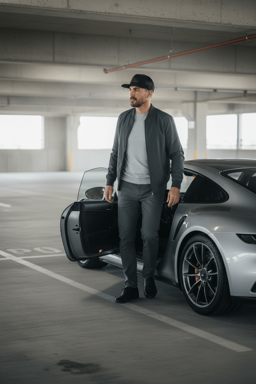 GT3 RS 4.0 Embroidered Trucker Cap - Driver's Perspective