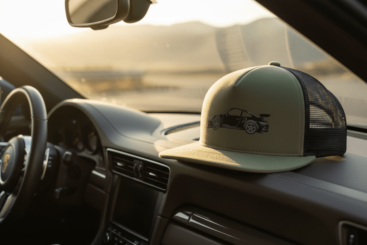GT3 RS 4.0 Embroidered Trucker Cap - Driver's Perspective