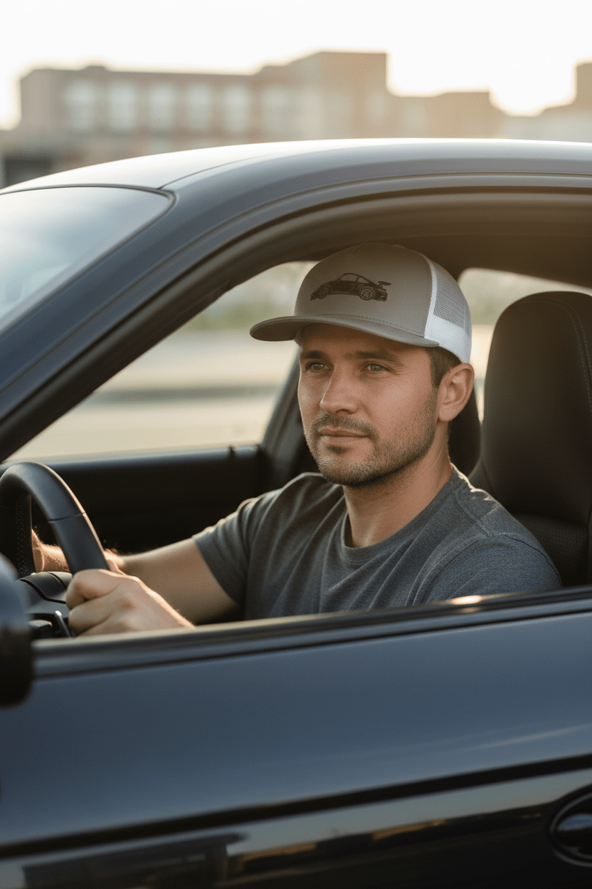 GT3 RS 4.0 Embroidered Trucker Cap - Driver's Perspective
