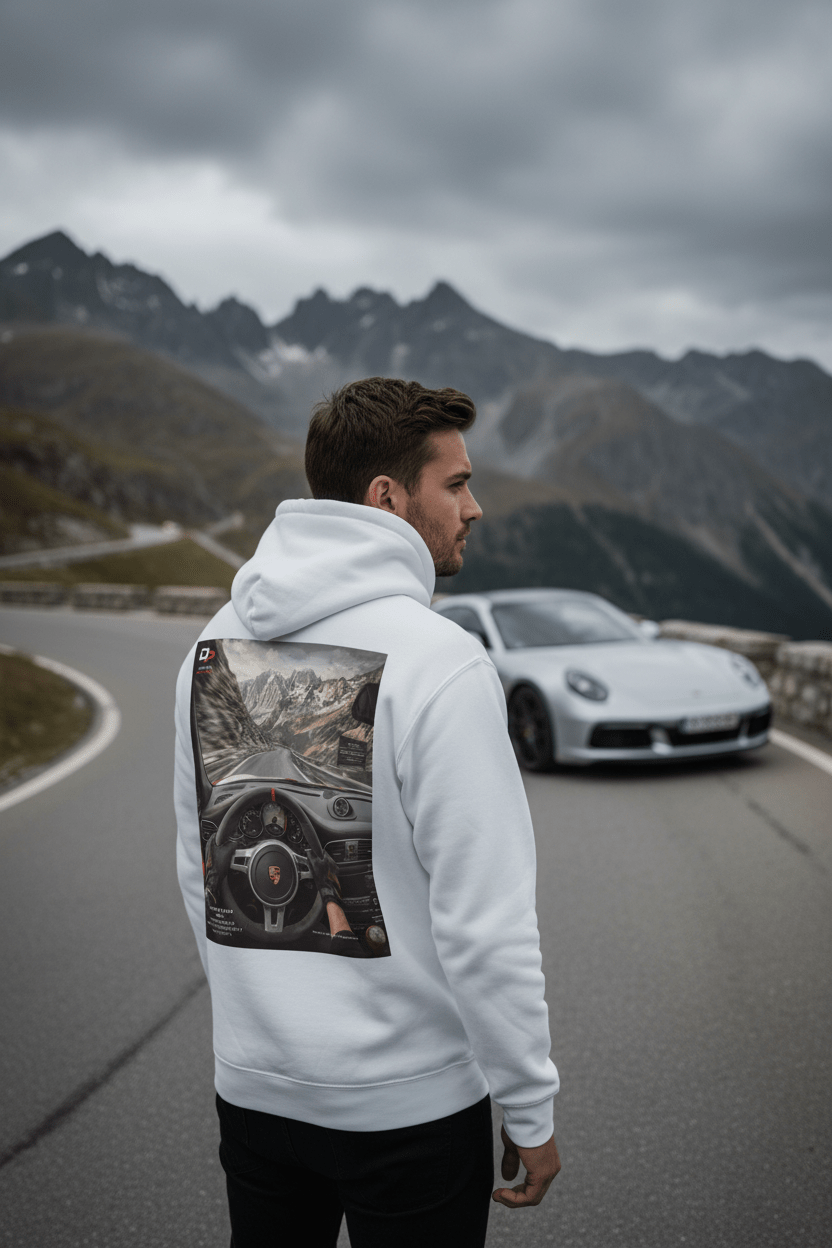 STELVIO RUN 001 Hoodie - Driver's Perspective