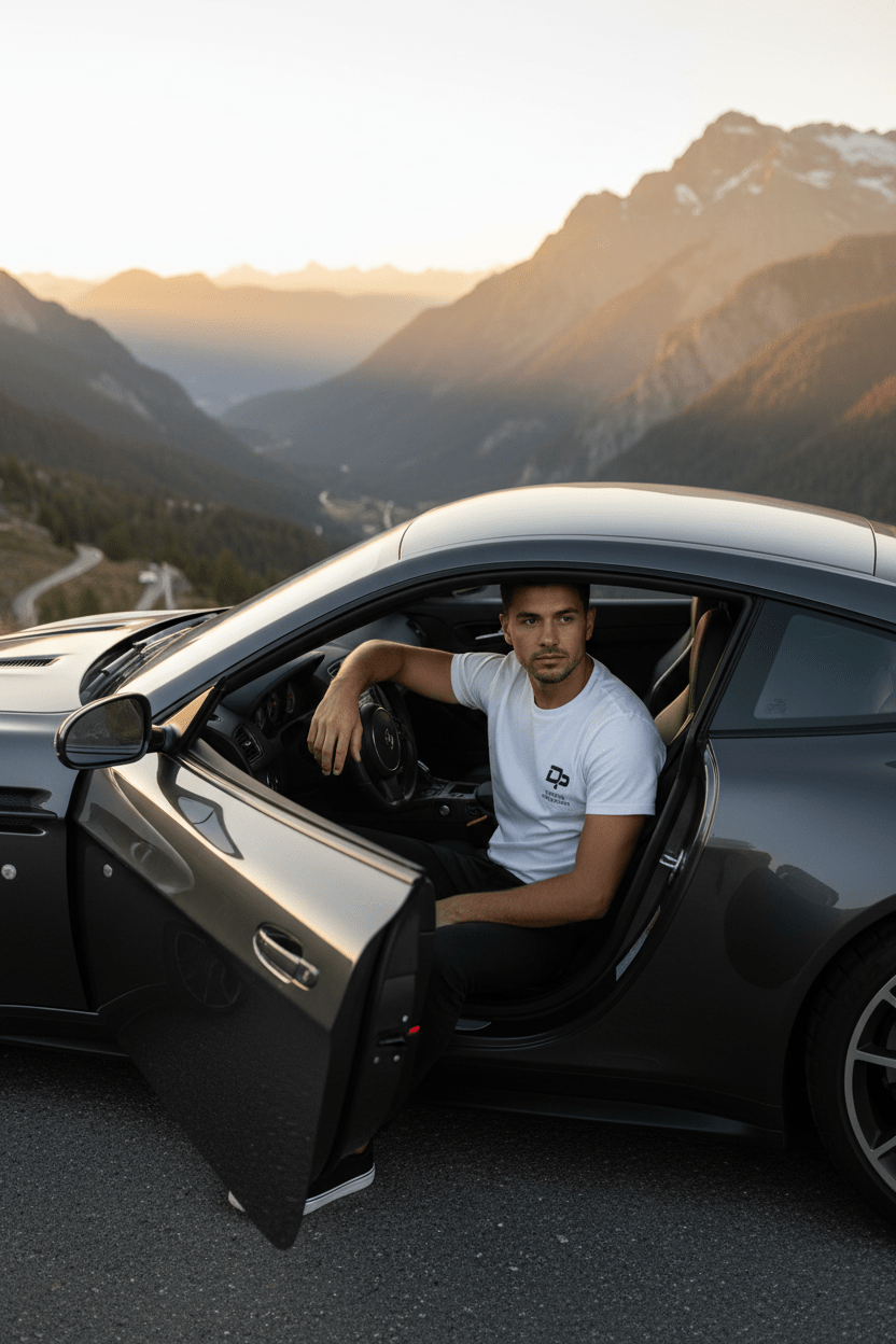 STELVIO RUN 001 - TEE - Driver's Perspective